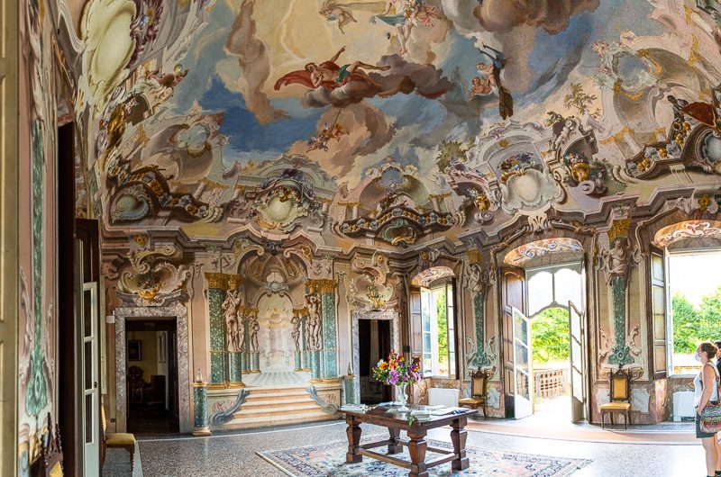 Mapello, villa gromo_interno
